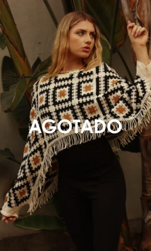 Chompa tipo poncho