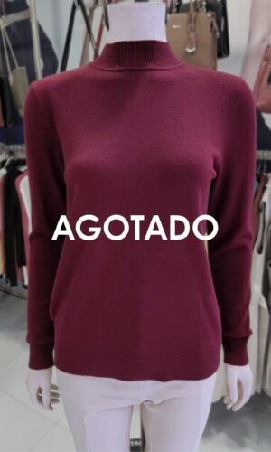 Suéter de cuello alto