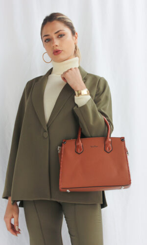 Cartera con print en asa