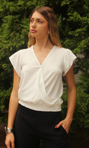 Blusa Cruzada