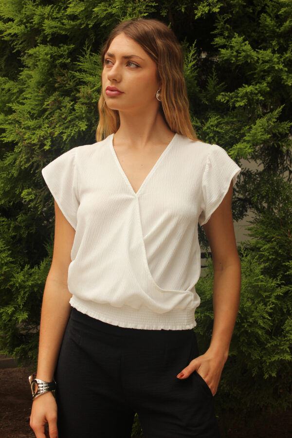 Blusa Cruzada
