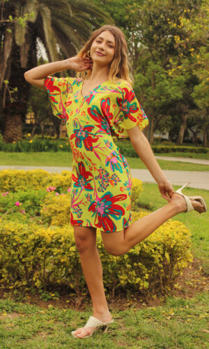Vestido Corto Print