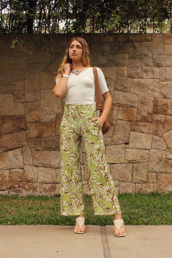 Palazzo Print Pinzas - Imagen 2